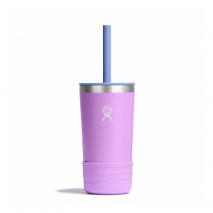 Hydro Flask 12 oz Kids Tumbler w/ Straw Lid Anemone | SFUQ-95731