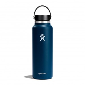 Hydro Flask 20 oz Brede Mouth Indigo | IJRD-27583