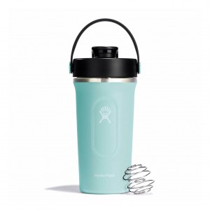 Hydro Flask 24 oz Insulated Shaker Bottle Dew | MBNE-58076