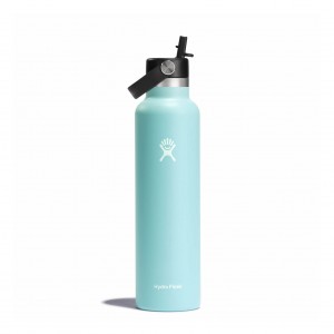 Hydro Flask 24 oz Standard Mouth with Flex Straw Cap Dew | BNJS-60129