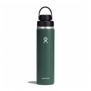 Hydro Flask 24 oz Wide Mouth with Flex Chug Cap Fir | HYKM-82143