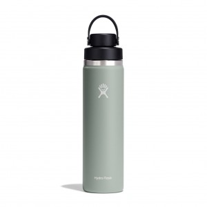 Hydro Flask 24 oz Wide Mouth with Flex Chug Cap Agave | HPJD-65304