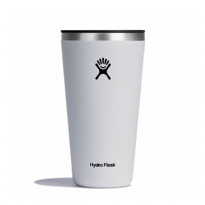 Hydro Flask 28 oz All Around™ Tumbler Hvide | BLUQ-70385