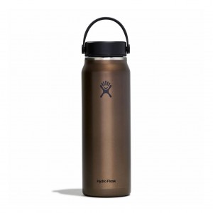 Hydro Flask 32 oz Lightweight Wide Mouth Trail Series™ Obsidian | QAUZ-10938