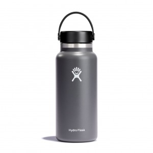 Hydro Flask 32 oz Wide Mouth Stone | VLDQ-94260