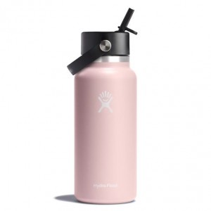 Hydro Flask 32 oz Wide Mouth with Flex Straw Cap Trillium | RIKZ-26951