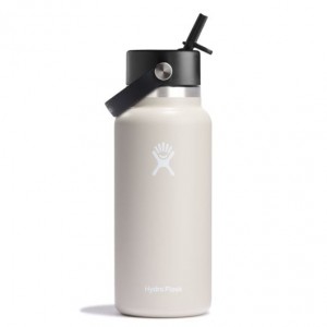 Hydro Flask 32 oz Wide Mouth with Flex Straw Cap Oat | CDIW-03654