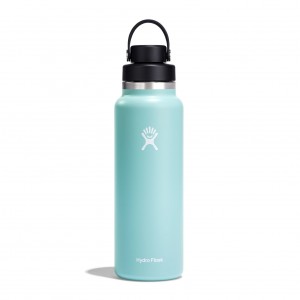 Hydro Flask 40 oz Wide Mouth with Flex Chug Cap Dew | XELN-49510