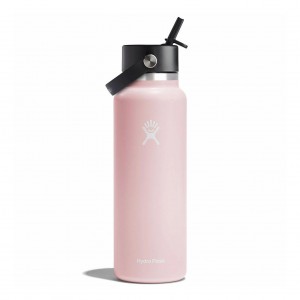 Hydro Flask 40 oz Wide Mouth with Flex Straw Cap Trillium | DYQS-34280