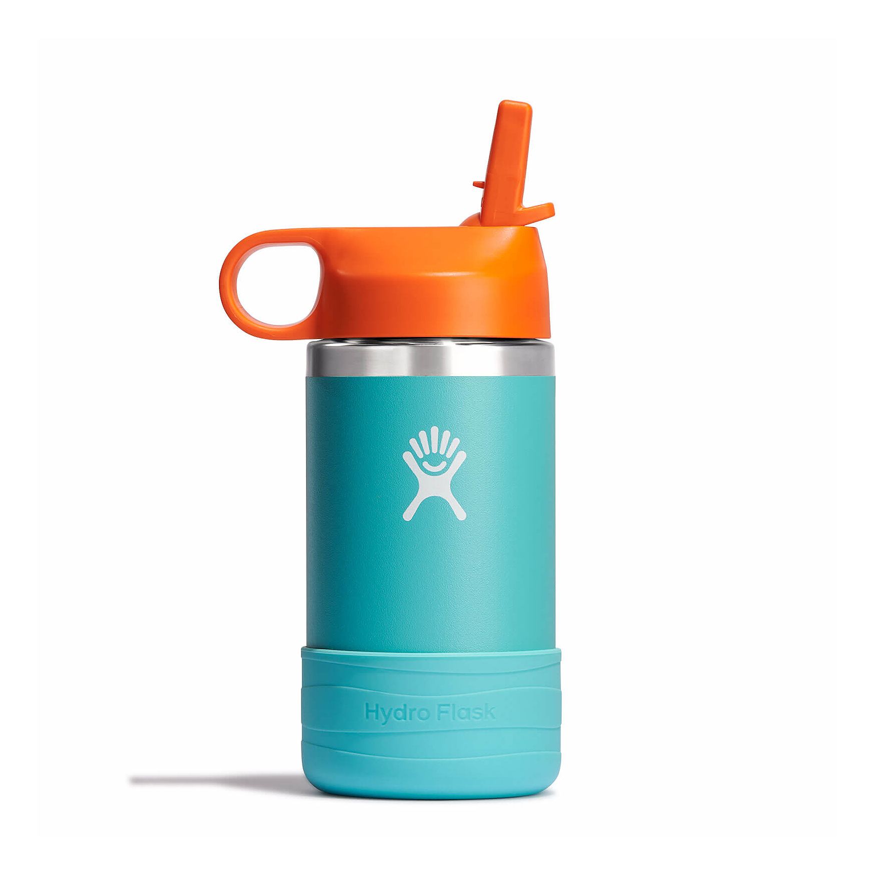 Hydro Flask 12 oz Kids Wide Mouth w/ Straw Cap Seaspray | DFKS-81473