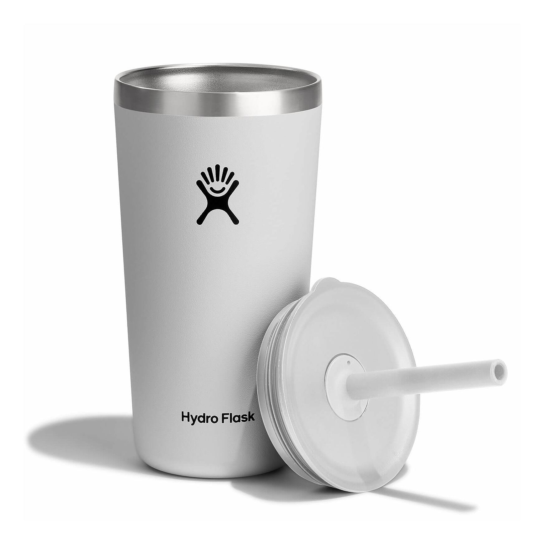 Hydro Flask 20 oz All Around™ Tumbler with Straw Lid Hvide | KCSU-65982