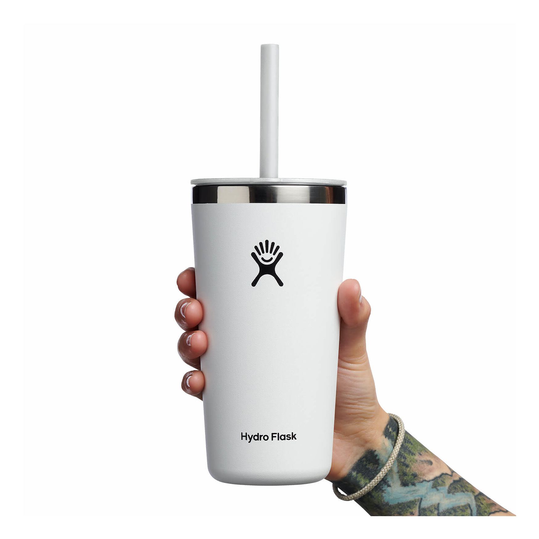 Hydro Flask 20 oz All Around™ Tumbler with Straw Lid Hvide | KCSU-65982