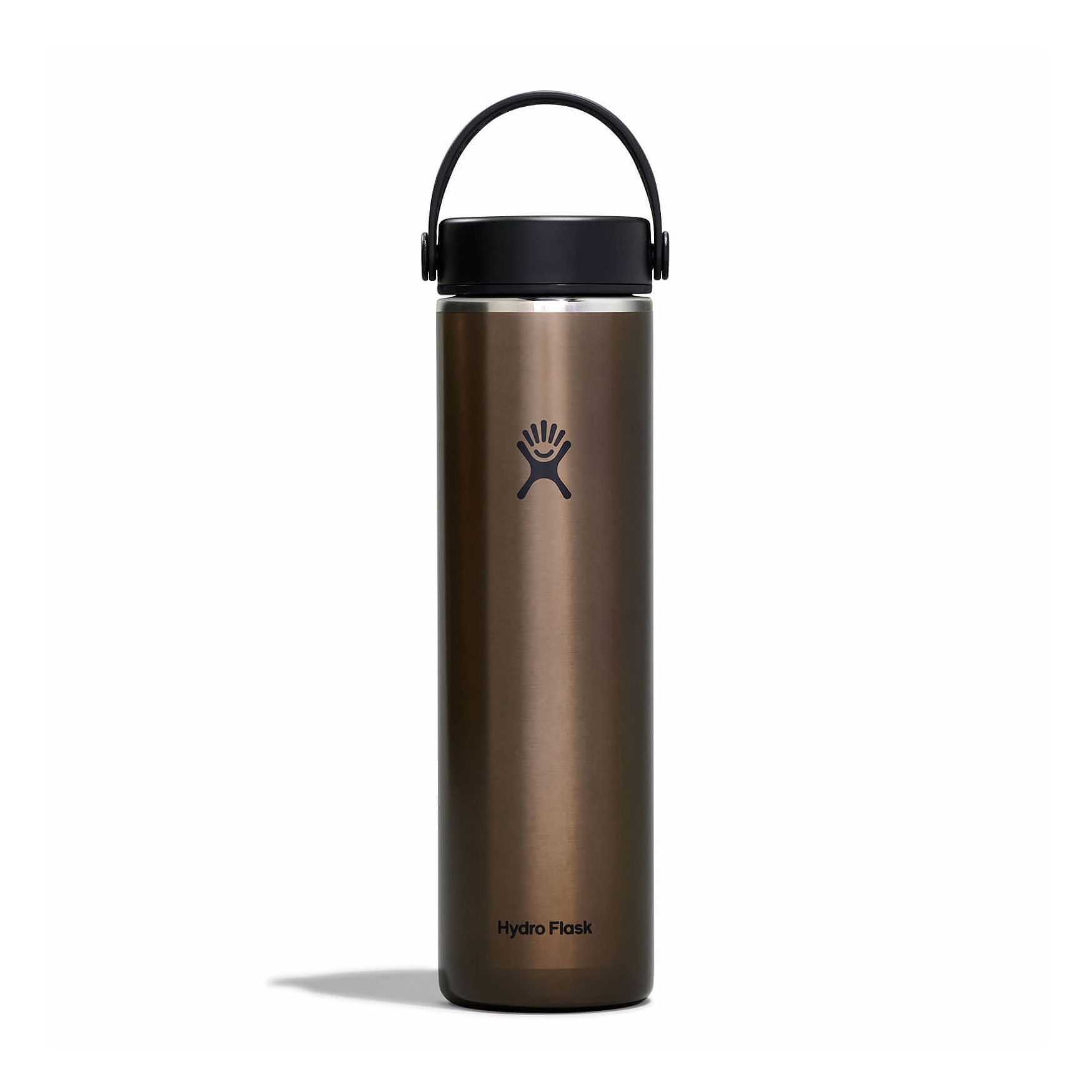 Hydro Flask 24 oz Lightweight Wide Mouth Trail Series™ Obsidian | LAVK-96430