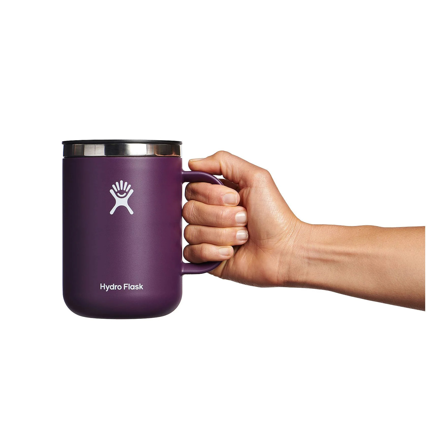 Hydro Flask 24 oz Mug Eggplant | MZJE-93186