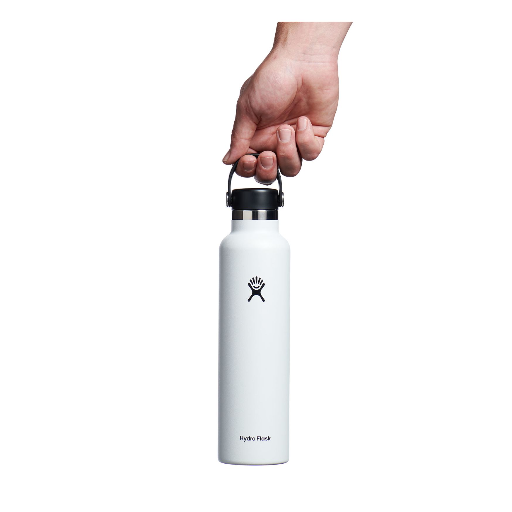 Hydro Flask 24 oz Standard Mouth Hvide | ZQYN-91024