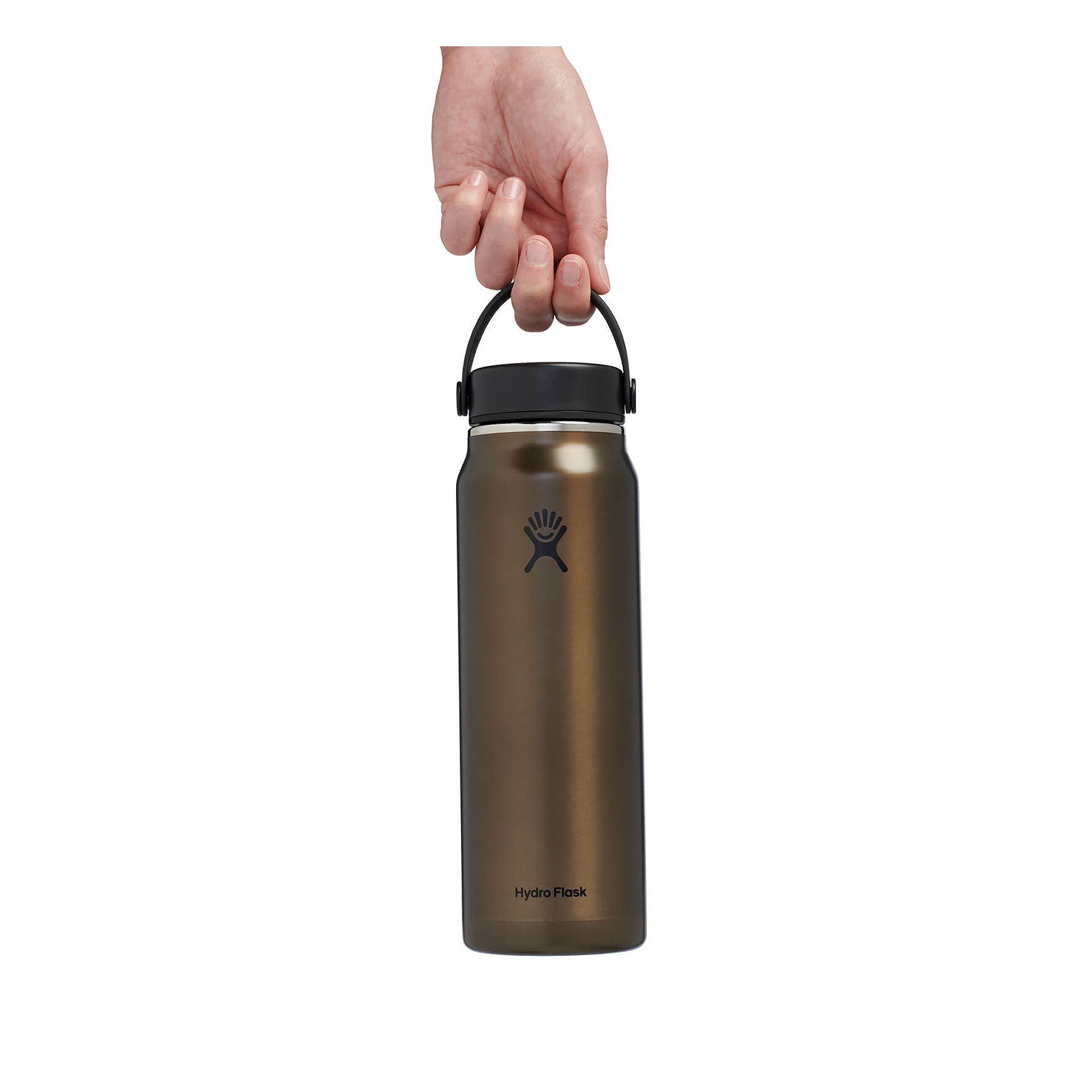 Hydro Flask 32 oz Lightweight Wide Mouth Trail Series™ Obsidian | QAUZ-10938