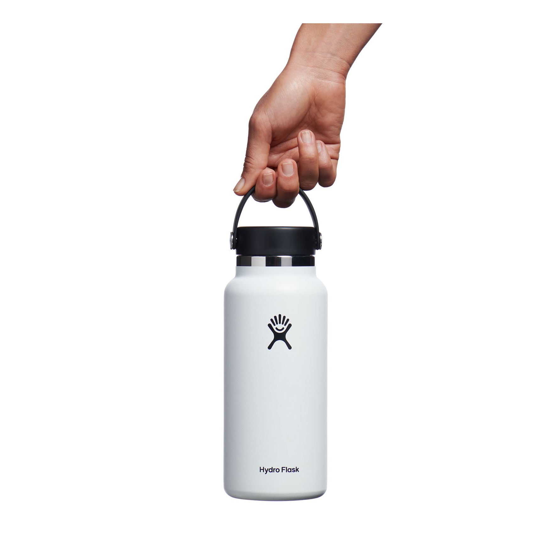 Hydro Flask 32 oz Wide Mouth Hvide | FQNO-78316