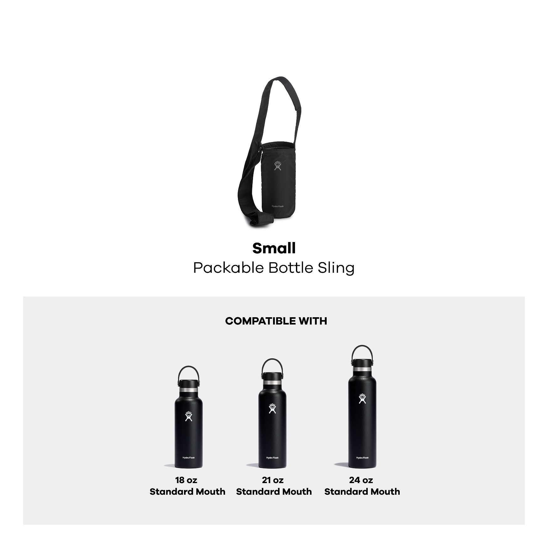 Hydro Flask Small Packable Bottle Sling Cactus | BOKA-75268