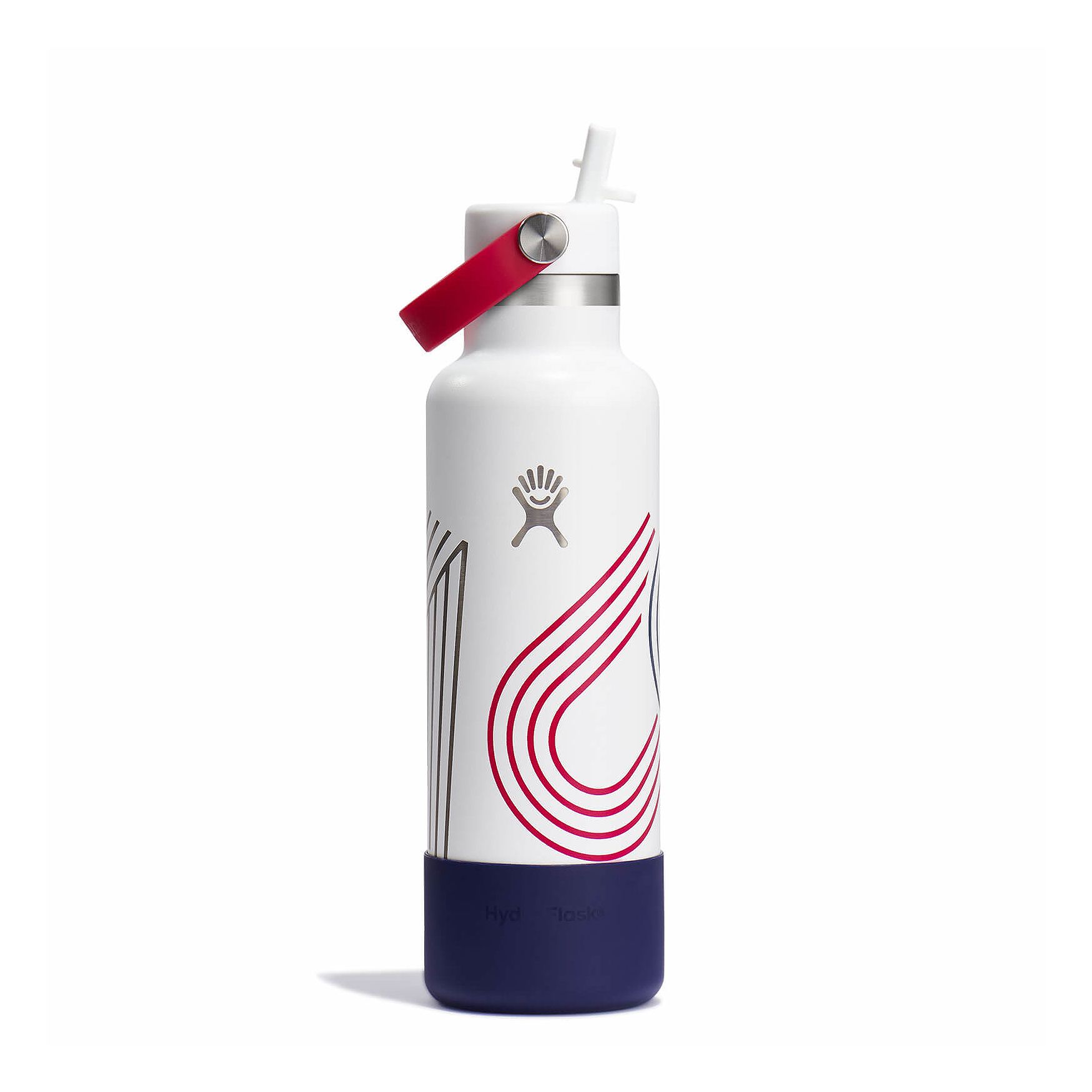 Hydro Flask USA 21 oz Standard Mouth with Flex Straw Cap | EUZP-12605